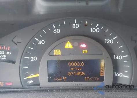 2003 Mercedes-Benz C 240 из США, поврежденный, VIN WDBRF81J93F410923